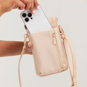 The ID Crossbody Bag in Beige NEW